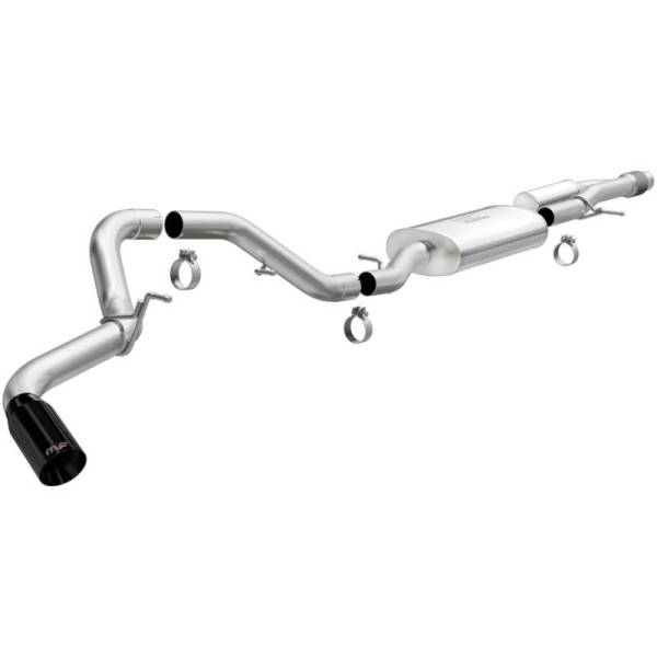 MagnaFlow Exhaust Products - MagnaFlow Exhaust Products Street Series Black Chrome Cat-Back System 19542 - Image 1