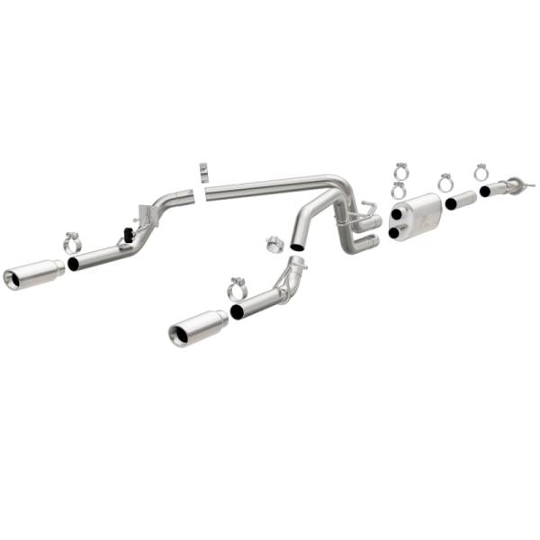 MagnaFlow Exhaust Products - MagnaFlow Exhaust Products Street Series Stainless Cat-Back System 19019 - Image 1