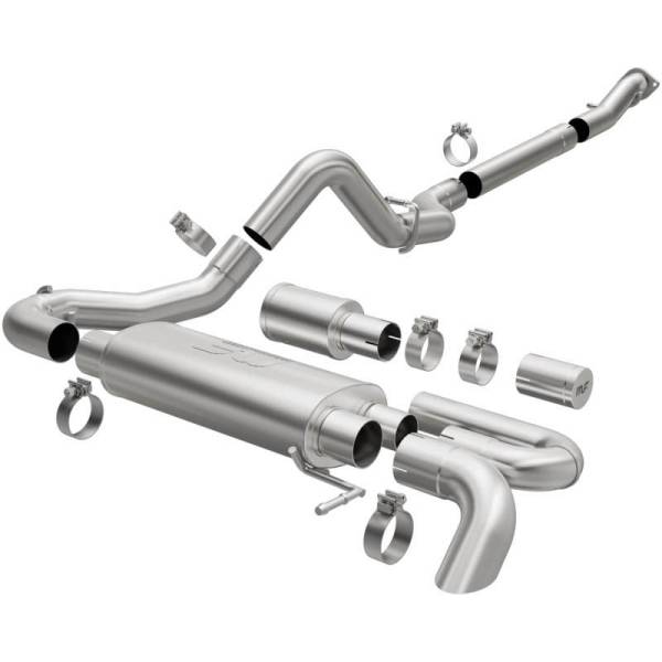 MagnaFlow Exhaust Products - MagnaFlow Exhaust Products Overland Series Stainless Cat-Back System 19559 - Image 1