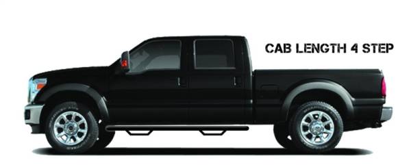 N-Fab - N-Fab Nerf Step 15.5-17 Dodge Ram 1500 Crew Cab - Tex. Black - Cab Length - 3in - D1584CC-TX - Image 1