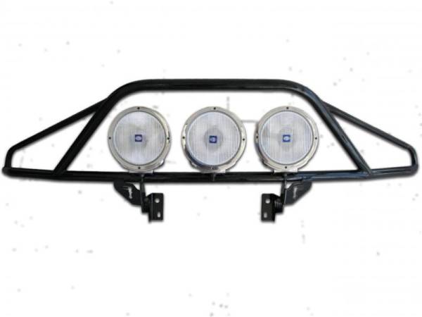 N-Fab - N-Fab Pre-Runner Light Bar 99-07 Ford F250/F350 Super Duty/Excursion - Gloss Black - F99350LH - Image 1