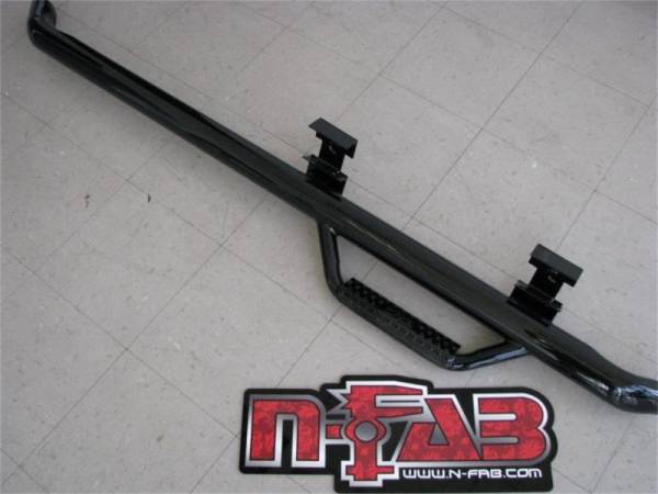 N-Fab - N-Fab Nerf Step 17-18 Ford F-250/F-350 Regular Cab - Tex. Black - Cab Length - 3in - F1755RC-TX - Image 1