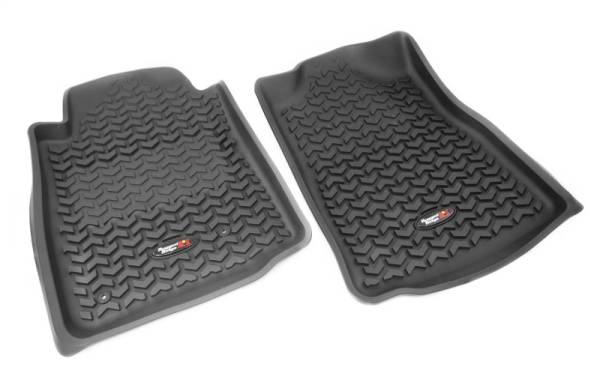 Rugged Ridge - Rugged Ridge All Terrain Floor Liner, Front Pair, Black; 12-15 Toyota Tacoma 82904.15 - Image 1