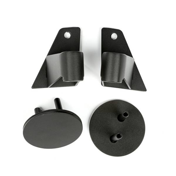 Rugged Ridge - Rugged Ridge Mirror Relocation Bracket Kit, Textured Black; 07-18 Jeep Wrangler JK 11025.07 - Image 1