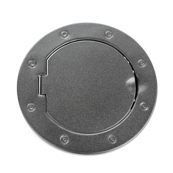 Rugged Ridge - Rugged Ridge Gas Cap Door, Non-Locking, Textured Black; 07-18 Jeep Wrangler JK/JKU 11229.05 - Image 1