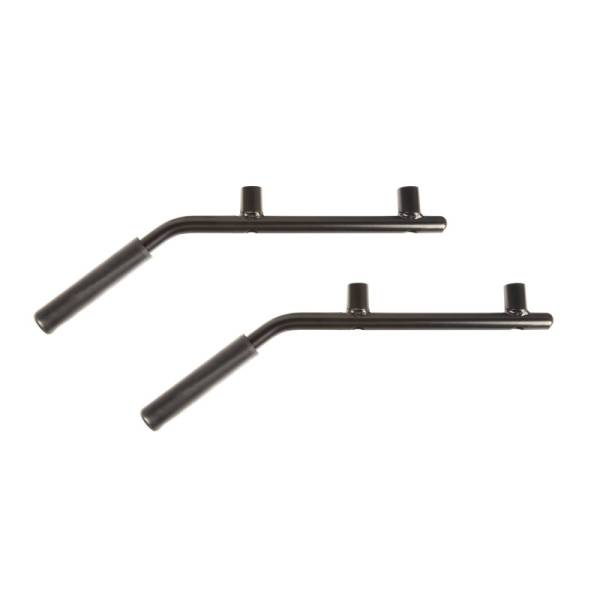 Rugged Ridge - Rugged Ridge Metal Grab Handles, Steel, Rear Pair, 07-18 Wrangler JK 13505.42 - Image 1