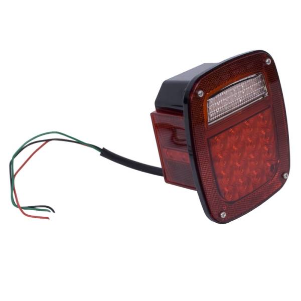 Rugged Ridge - Rugged Ridge Tail Light Assembly, Left, LED; 76-06 Jeep CJ/Wrangler YJ/TJ 12403.83 - Image 1