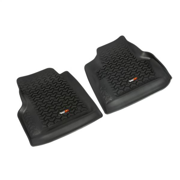 Rugged Ridge - Rugged Ridge All Terrain Floor Liner, Front Pair, Black; 97-06 Wrangler TJ 12920.11 - Image 1