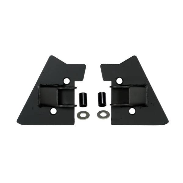 Rugged Ridge - Rugged Ridge Mirror Relocation Bracket Kit, Black; 97-02 Jeep Wrangler TJ 11025.02 - Image 1