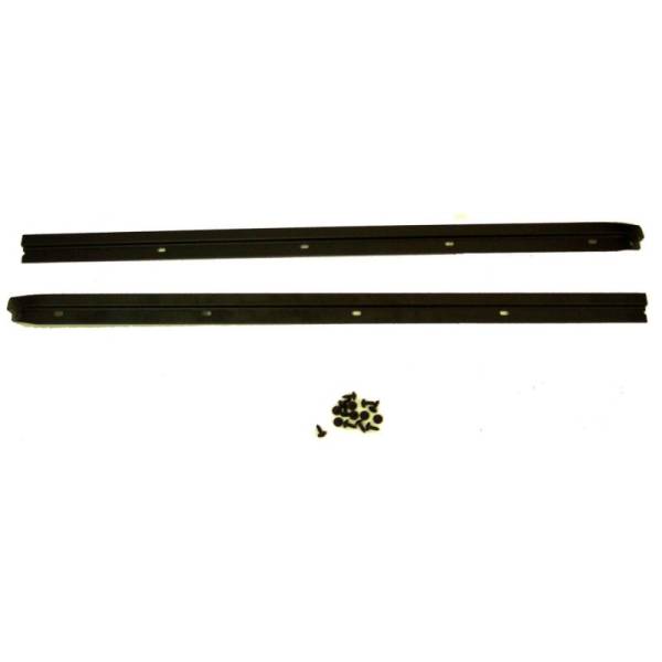 Rugged Ridge - Rugged Ridge Windshield Channel, Drill; 76-95 Jeep CJ/Wrangler YJ 13308.01 - Image 1