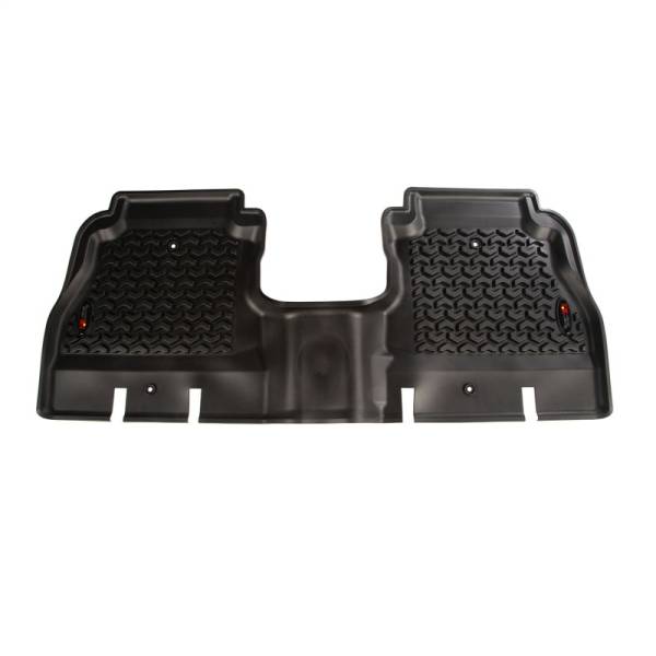 Rugged Ridge - Rugged Ridge Floor Liner, Rear; Black, 2018-2020 Jeep Wrangler JL 4 Dr 12950.48 - Image 1