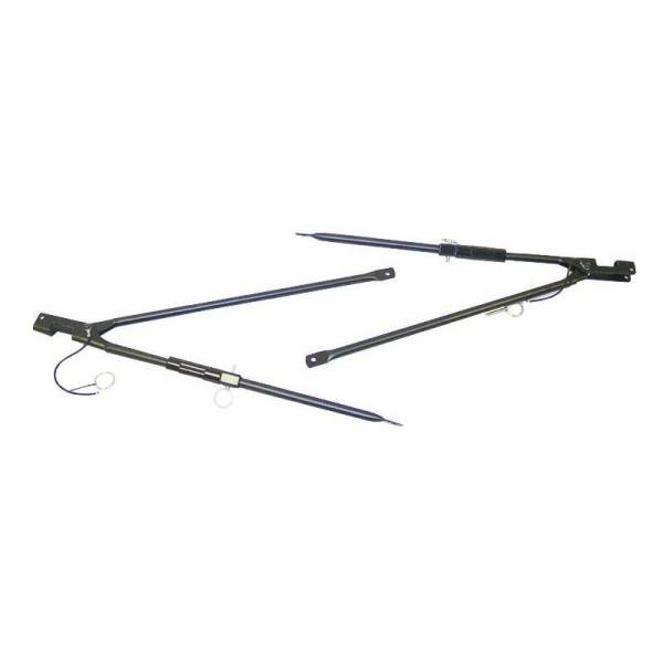 Rugged Ridge - Rugged Ridge Soft Top Spreader Bar, Adjustable; 87-95 Jeep Wrangler YJ 11251.02 - Image 1