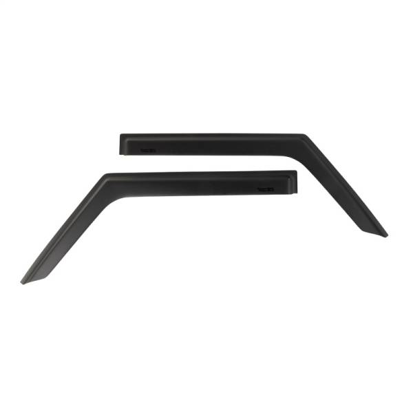 Rugged Ridge - Rugged Ridge Window Visors, Matte Black; 18-21 Jeep Wrangler JL 2-Dr 11349.16 - Image 1