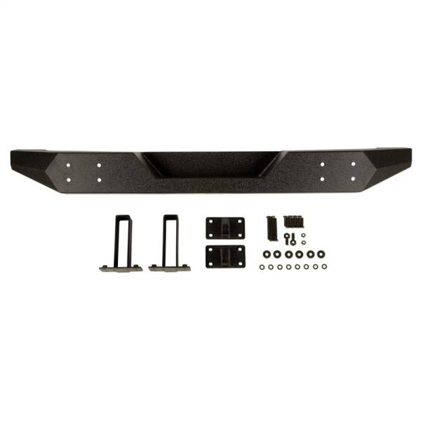 Rugged Ridge - Rugged Ridge Spartan Bumper, Rear, Full Width; 07-18 Jeep Wrangler JK 11548.20 - Image 1