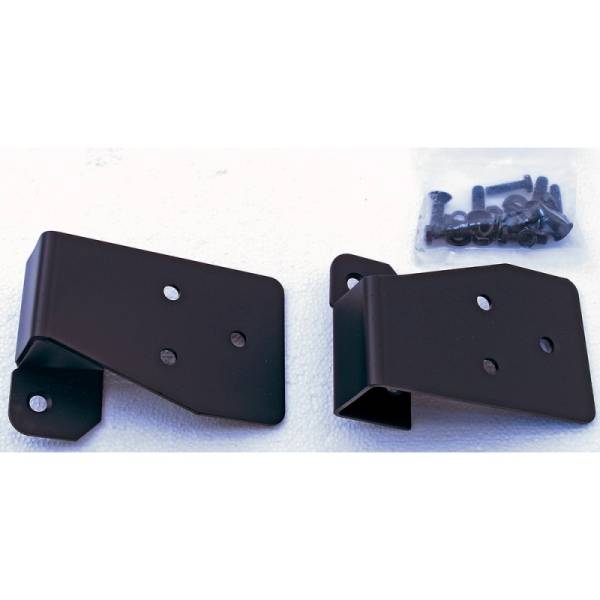 Rugged Ridge - Rugged Ridge Mirror Relocation Bracket Kit, Black; 03-06 Jeep Wrangler TJ 11025.03 - Image 1