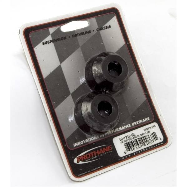 Rugged Ridge - Rugged Ridge Steering Tie Rod End Dust Boot Kit, Black; 46-06 Willys/Jeep 19-1712BL - Image 1