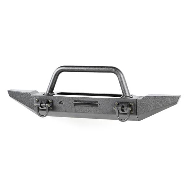 Rugged Ridge - Rugged Ridge XHD Bumper Kit, Front, Over Rider/Standard; 76-06 Jeep CJ/Wrangler 11540.57 - Image 1