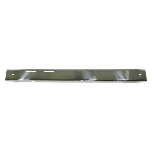 Rugged Ridge - Rugged Ridge Bumper Overlay, Front, Stainless Steel; 76-86 Jeep CJ 11109.01 - Image 1