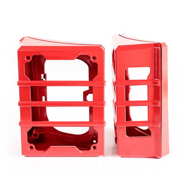 Rugged Ridge - Rugged Ridge Elite Guard Kit, Tail Light, Red; 07-18 Jeep Wrangler JK 11226.06 - Image 1