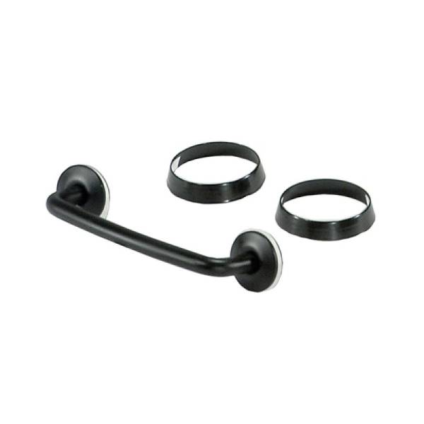 Rugged Ridge - Rugged Ridge This black windshield tie down kit from Rugged Ridge fits 97-06 Jeep Wrangler. 11104.03 - Image 1