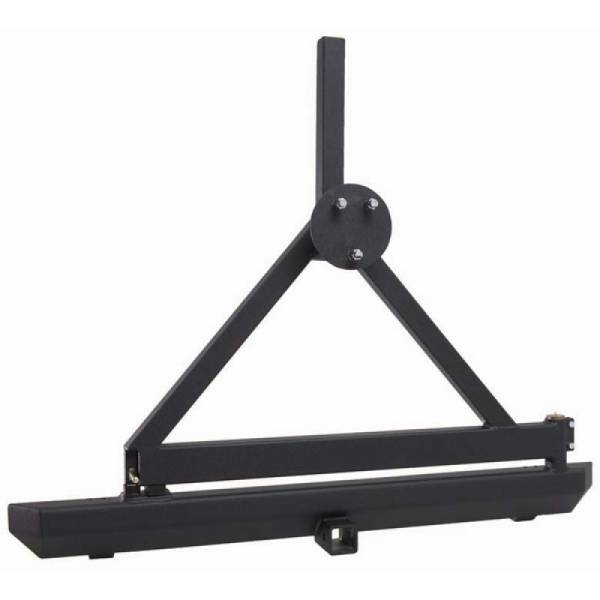 Rugged Ridge - Rugged Ridge Rock Crawler Bumper, Rear/Tire Carrier, Hitch; 87-06 Jeep Wrangler 11503.21 - Image 1