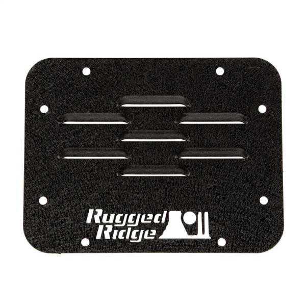Rugged Ridge - Rugged Ridge Tire Carrier Delete Plate; 07-18 Jeep Wrangler JK 11586.10 - Image 1