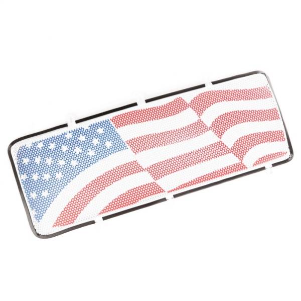 Rugged Ridge - Rugged Ridge Spartan Grille Insert, American Flag; 07-18 Jeep Wrangler JK 12034.22 - Image 1