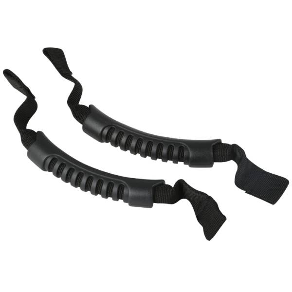 Rugged Ridge - Rugged Ridge Grab Handle Kit, Front, Headrest Mounted, Blk; 07-21 Wrangler / 20-21 Gladiator 13305.10 - Image 1