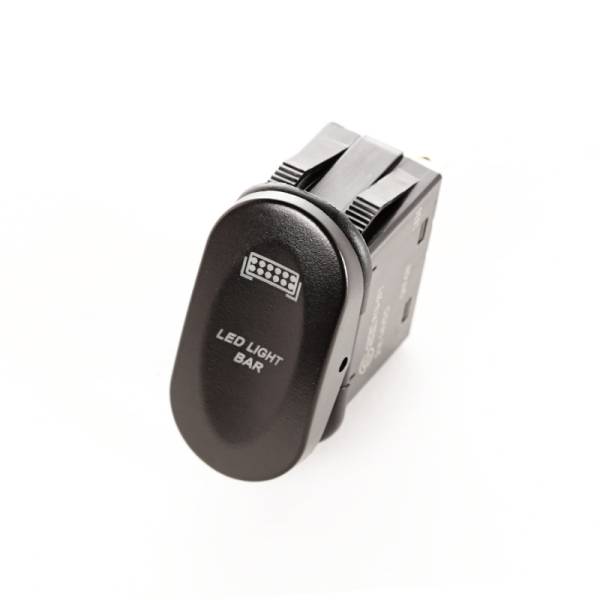 Rugged Ridge - Rugged Ridge Rocker Switch, 2 Position, Light Bar Lights, Amber 17235.10 - Image 1