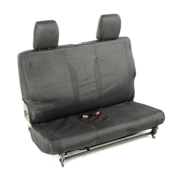 Rugged Ridge - Rugged Ridge Elite Ballistic Seat Cover, Rear, Black; 11-18 Wrangler JK, 2 Door 13266.03 - Image 1