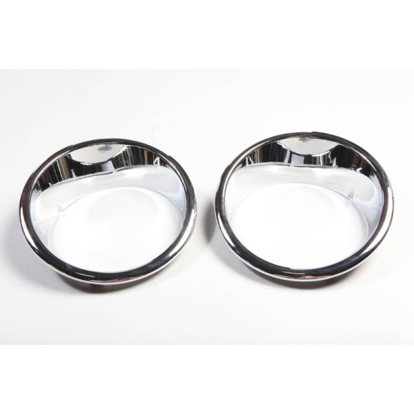 Rugged Ridge - Rugged Ridge Headlight Bezel Kit, Chrome; 07-18 Jeep Wrangler JK 13311.20 - Image 1