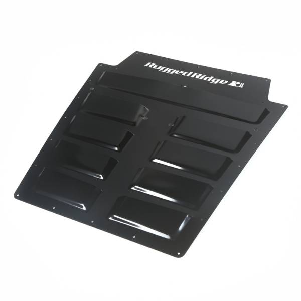 Rugged Ridge - Rugged Ridge Hood Vent Insert, Primer; 07-18 Jeep Wrangler JK 17759.11 - Image 1