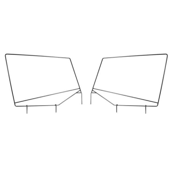 Rugged Ridge - Rugged Ridge Door Skin Frame Kit, Upper; 87-95 Jeep Wrangler YJ 13701.80 - Image 1
