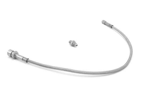 Rugged Ridge - Rugged Ridge Brake Hose Kit, Front, Stainless Steel, Drum; 72-73 Jeep CJ5/CJ6 16734.02 - Image 1