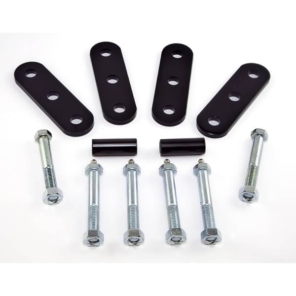 Rugged Ridge - Rugged Ridge Suspension Leaf Spring Shackle Kit, Greaseable; 55-75 Jeep CJ 18265.02 - Image 1