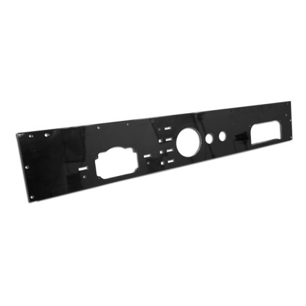 Rugged Ridge - Rugged Ridge Dash Panel, Pre-Cut Holes, Black; 76-86 Jeep CJ 13320.11 - Image 1