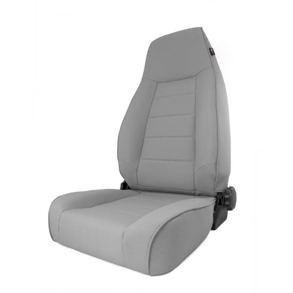 Rugged Ridge - Rugged Ridge Seat, High-Back, Front, Reclinable, Gray; 97-06 Jeep Wrangler TJ 13412.09 - Image 1