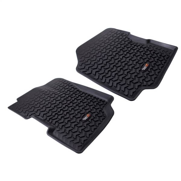 Rugged Ridge - Rugged Ridge All Terrain Floor Liner, Front Pair, Black; 76-95 CJ5/CJ7/CJ8/Wrangler 12920.21 - Image 1