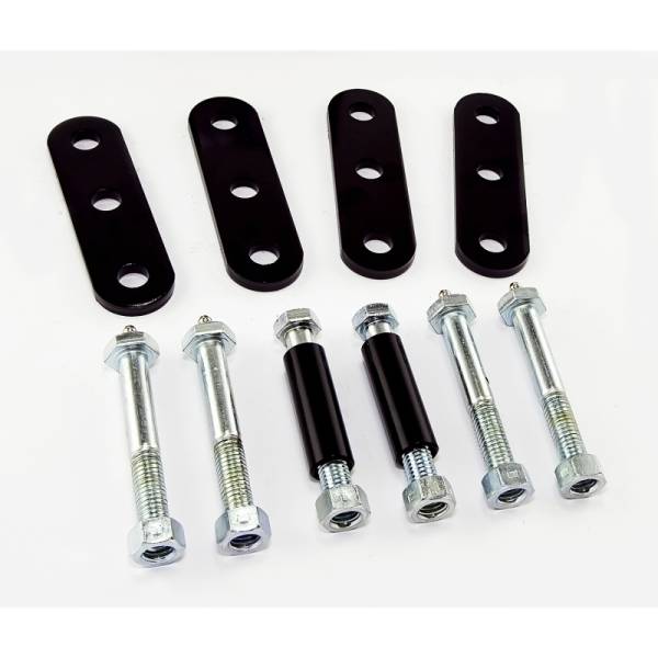 Rugged Ridge - Rugged Ridge Suspension Leaf Spring Shackle Kit, Front, HD, Greaseable; 76-86 CJ 18265.06 - Image 1