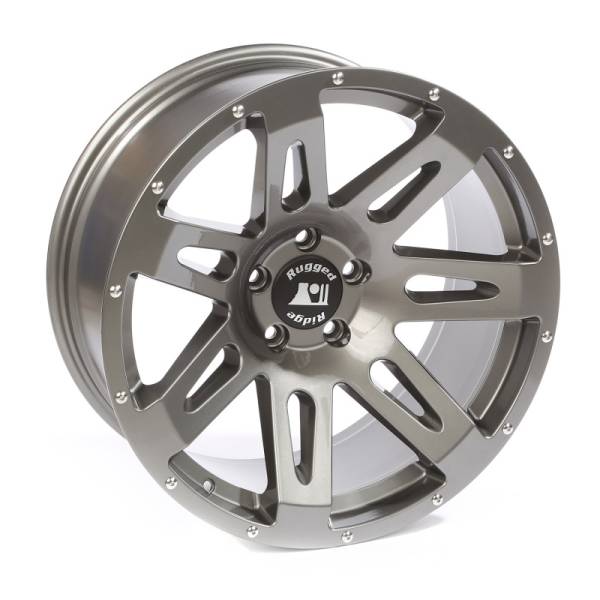 Rugged Ridge - Rugged Ridge XHD Wheel, 20x9, Gun Metal; 07-21 Jeep Wrangler / 20-21 Gladiator 15306.02 - Image 1