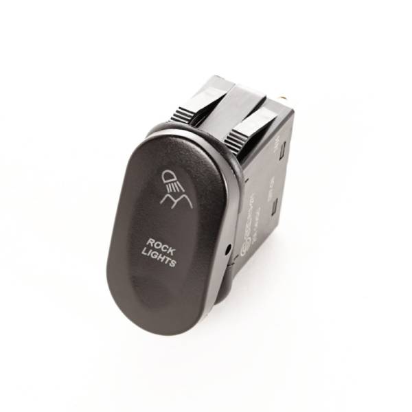 Rugged Ridge - Rugged Ridge Rocker Switch, 2 Position, Rock Lights, Amber 17235.07 - Image 1