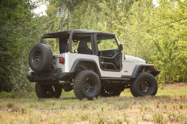 Rugged Ridge - Rugged Ridge Tube Doors, Locking; 97-06 Jeep Wrangler TJ 11509.20 - Image 1