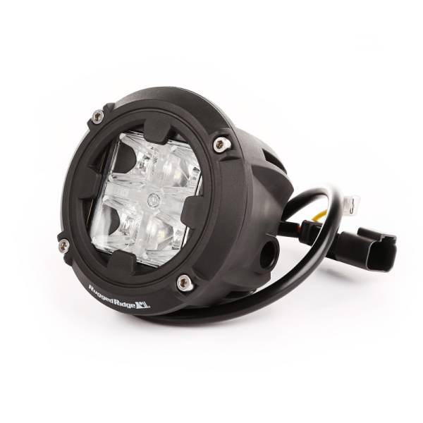 Rugged Ridge - Rugged Ridge Light Kit, 3.5 inch Round, Combo High/Low Beam 15209.31 - Image 1