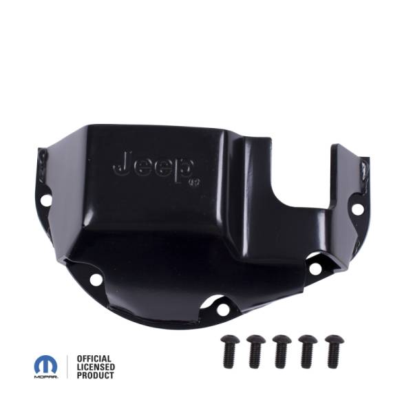 Rugged Ridge - Rugged Ridge Skid Plate, Differential, Jeep logo, for Dana 44 DMC-16597.44 - Image 1