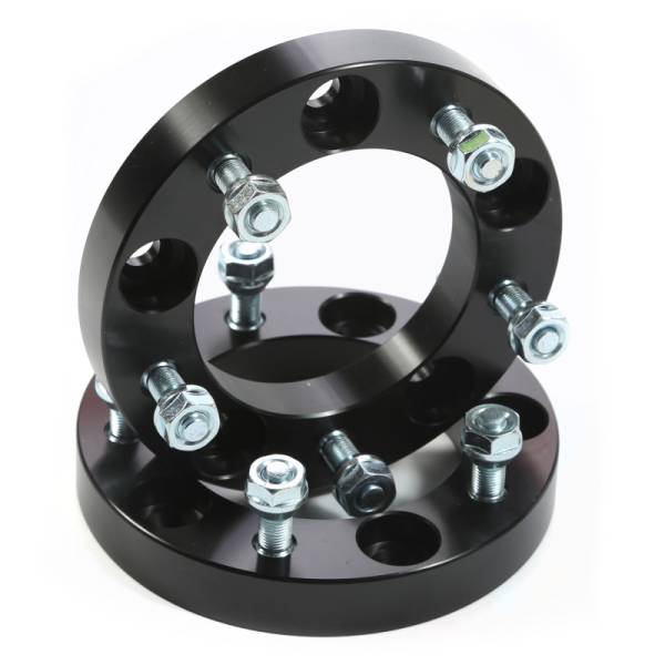 Rugged Ridge - Rugged Ridge Wheel Spacer Kit, 1.00 Inch, Black; 86-05 Suzuki 15201.13 - Image 1