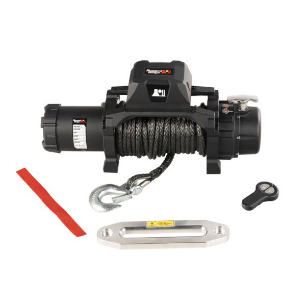 Rugged Ridge - Rugged Ridge Trekker Winch, 10,000 LBS, Synthetic Rope, IP68 Waterproof, Wireless 15100.08 - Image 1