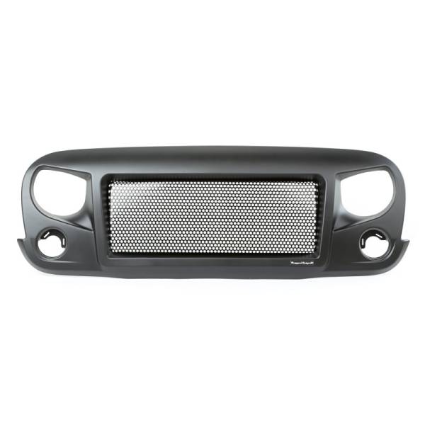 Rugged Ridge - Rugged Ridge Spartan Grille, Satin Black; 07-18 Jeep Wrangler JK 12034.01 - Image 1