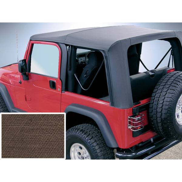 Rugged Ridge - Rugged Ridge XHD Soft Top, Khaki, Clear Windows; 97-06 Jeep Wrangler TJ 13729.36 - Image 1