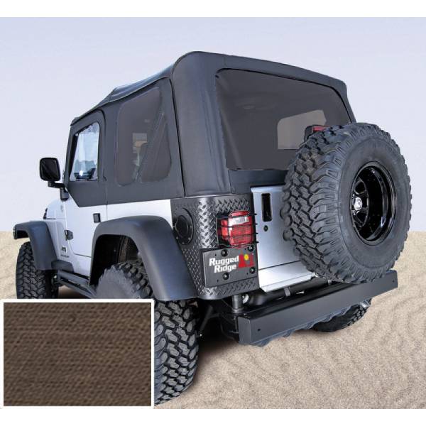 Rugged Ridge - Rugged Ridge XHD Soft Top, Khaki, Tinted Windows; 97-06 Jeep Wrangler TJ 13730.36 - Image 1