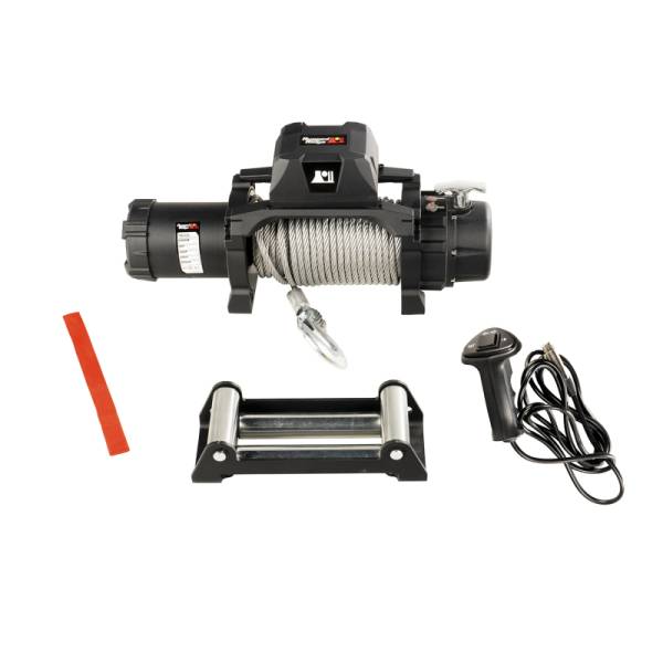 Rugged Ridge - Rugged Ridge Trekker Winch, 10,000 LBS, Cable, IP68 Waterproof, Wired Remote 15100.07 - Image 1